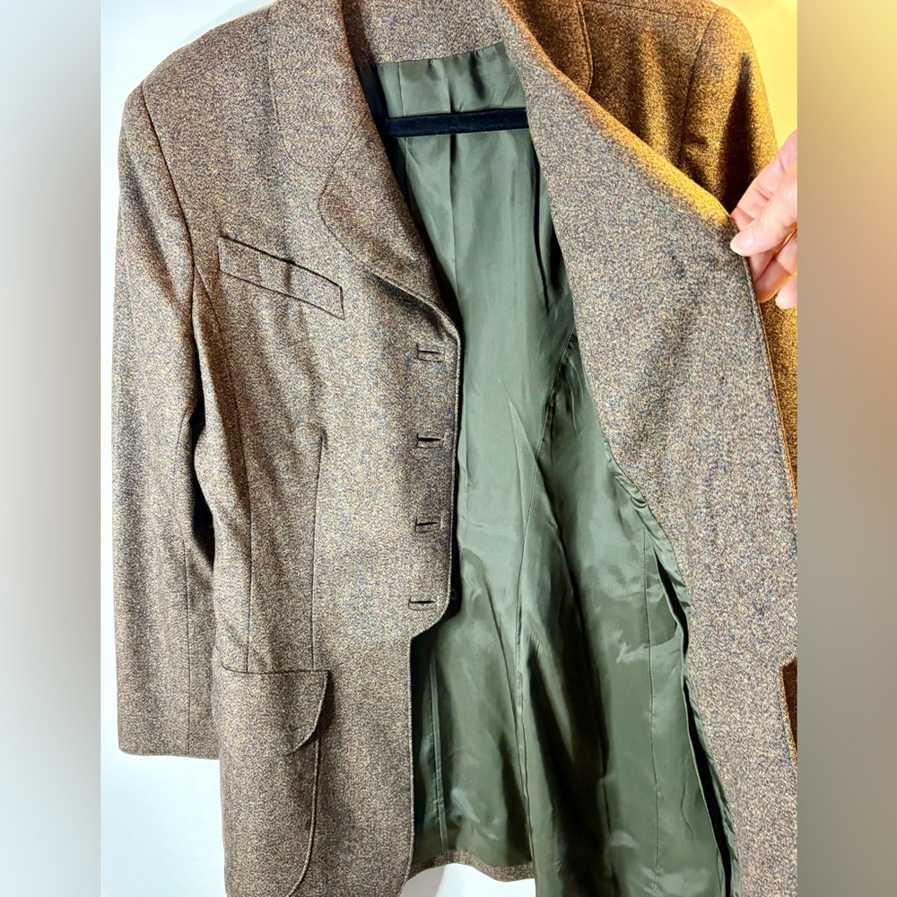 Vintage Brown Equestrian Blazer Riding Coat Size Small from The Limited - Picture 4 of 4